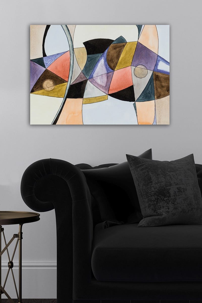 Dekorativ Canvastavla 50x70 cm - Flerfärgad - Inredning & dekor - Tavlor & konst - Canvastavla