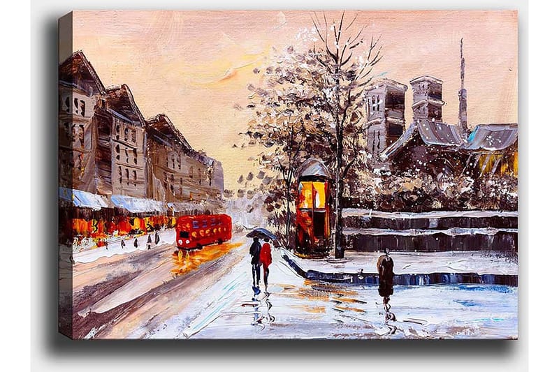 Dekorativ Canvastavla 50x70 cm - Flerfärgad - Inredning & dekor - Tavlor & konst - Canvastavla