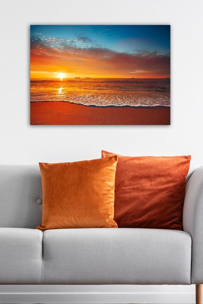 Dekorativ Canvastavla 50x70 cm - Flerfärgad - Inredning & dekor - Tavlor & konst - Canvastavla