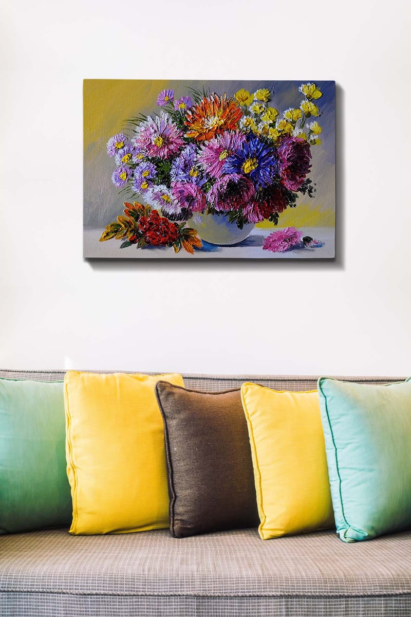 Dekorativ Canvastavla 50x70 cm - Flerfärgad - Inredning & dekor - Tavlor & konst - Canvastavla