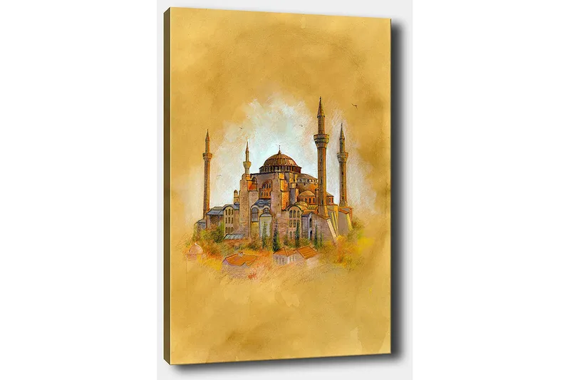 Dekorativ Canvastavla 50x70 cm - Flerfärgad - Inredning & dekor - Tavlor & konst - Canvastavla