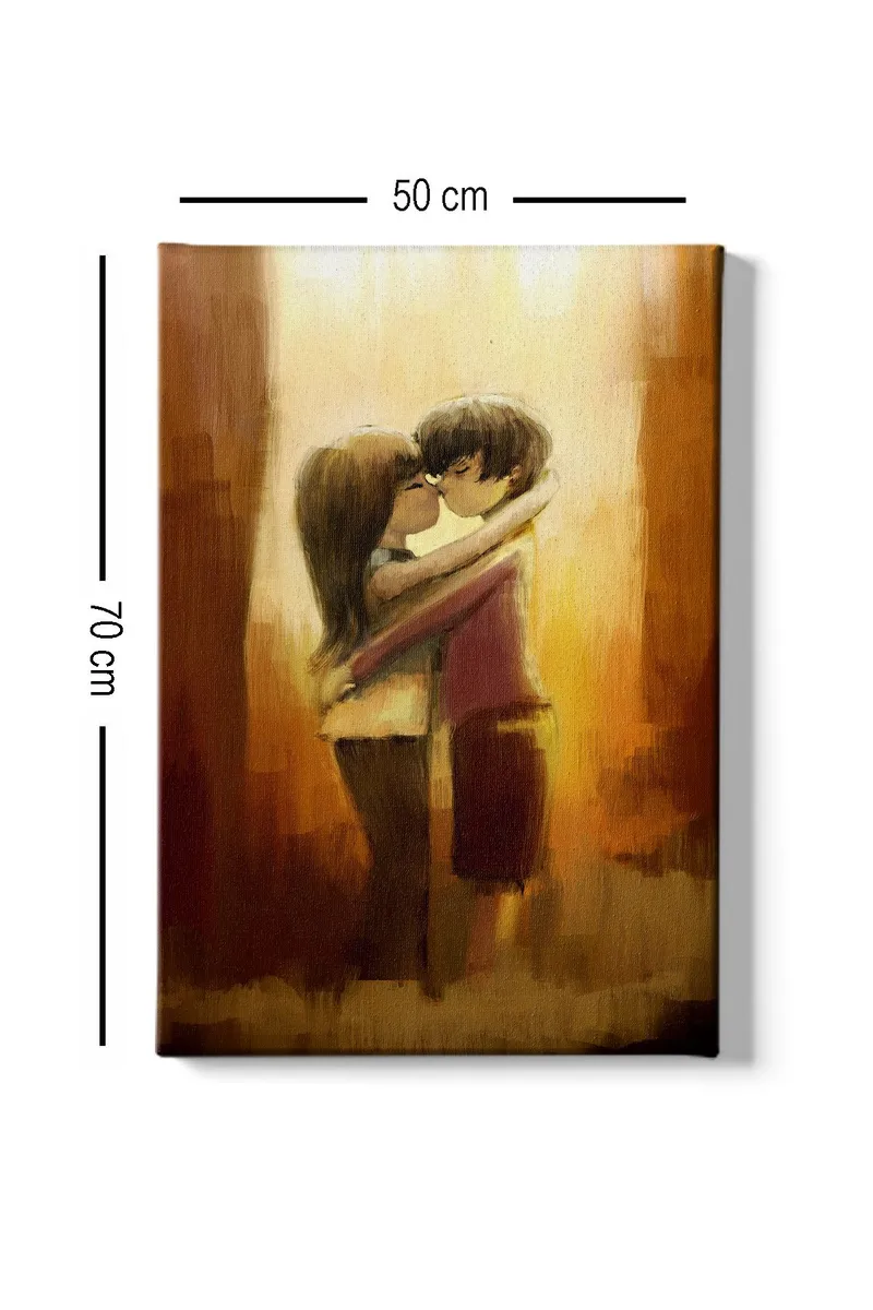 Dekorativ Canvastavla 50x70 cm - Flerfärgad - Inredning & dekor - Tavlor & konst - Canvastavla