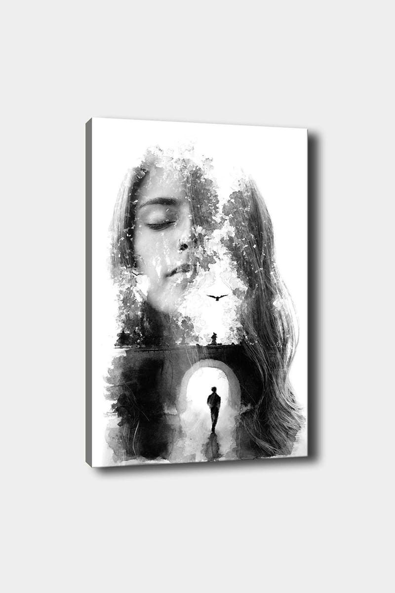 Dekorativ Canvastavla 50x70 cm - Flerfärgad - Inredning & dekor - Tavlor & konst - Canvastavla