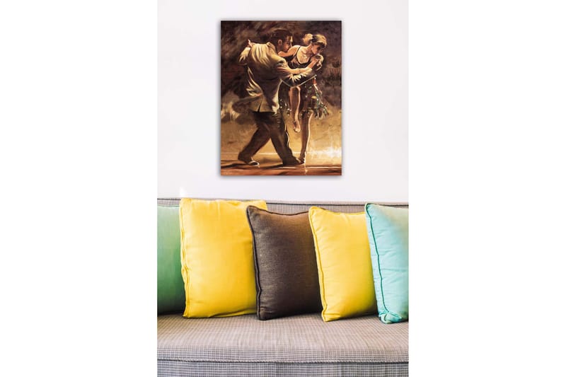 Dekorativ Canvastavla 50x70 cm - Flerfärgad - Inredning & dekor - Tavlor & konst - Canvastavla