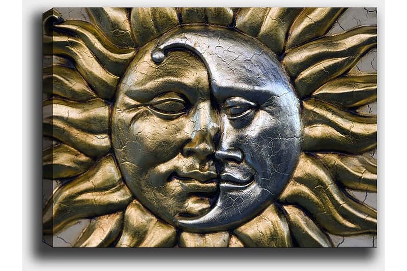 Dekorativ Canvastavla 50x70 cm - Flerfärgad - Inredning & dekor - Tavlor & konst - Canvastavla