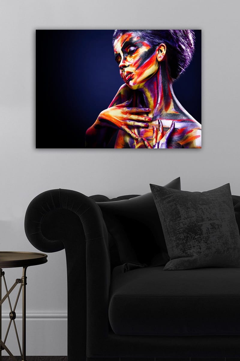 Dekorativ Canvastavla 50x70 cm - Flerfärgad - Inredning & dekor - Tavlor & konst - Canvastavla