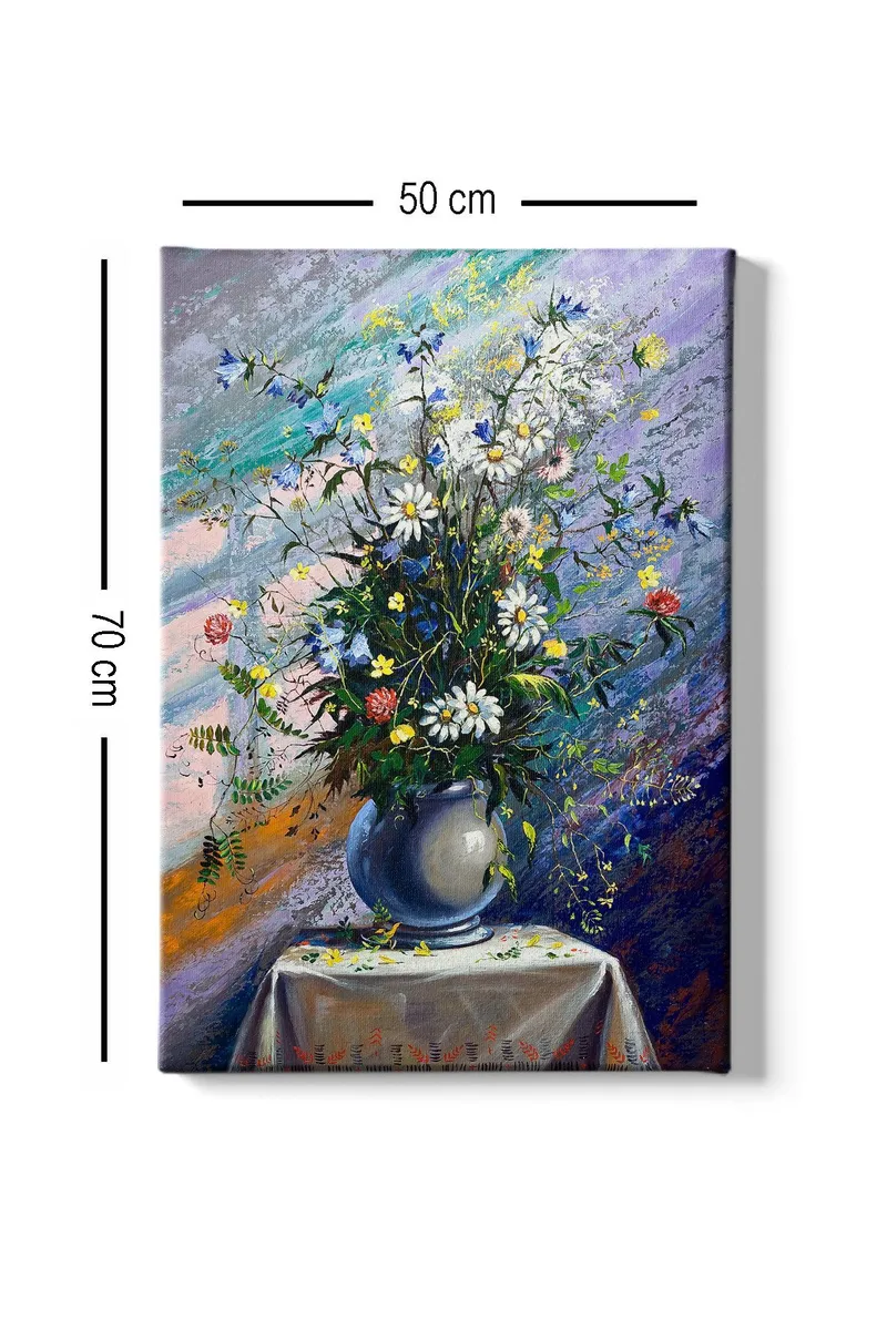 Dekorativ Canvastavla 50x70 cm - Flerfärgad - Inredning & dekor - Tavlor & konst - Canvastavla