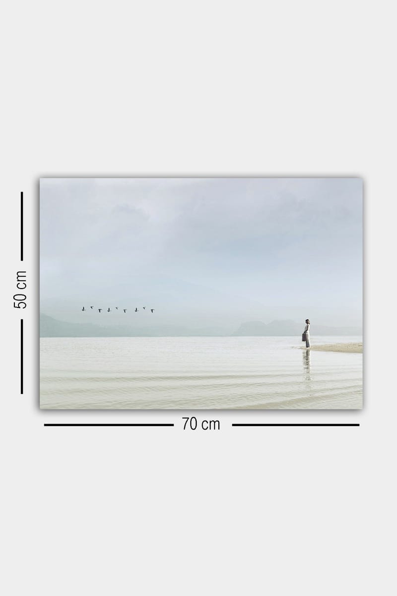 Dekorativ Canvastavla 50x70 cm - Flerfärgad - Inredning & dekor - Tavlor & konst - Canvastavla