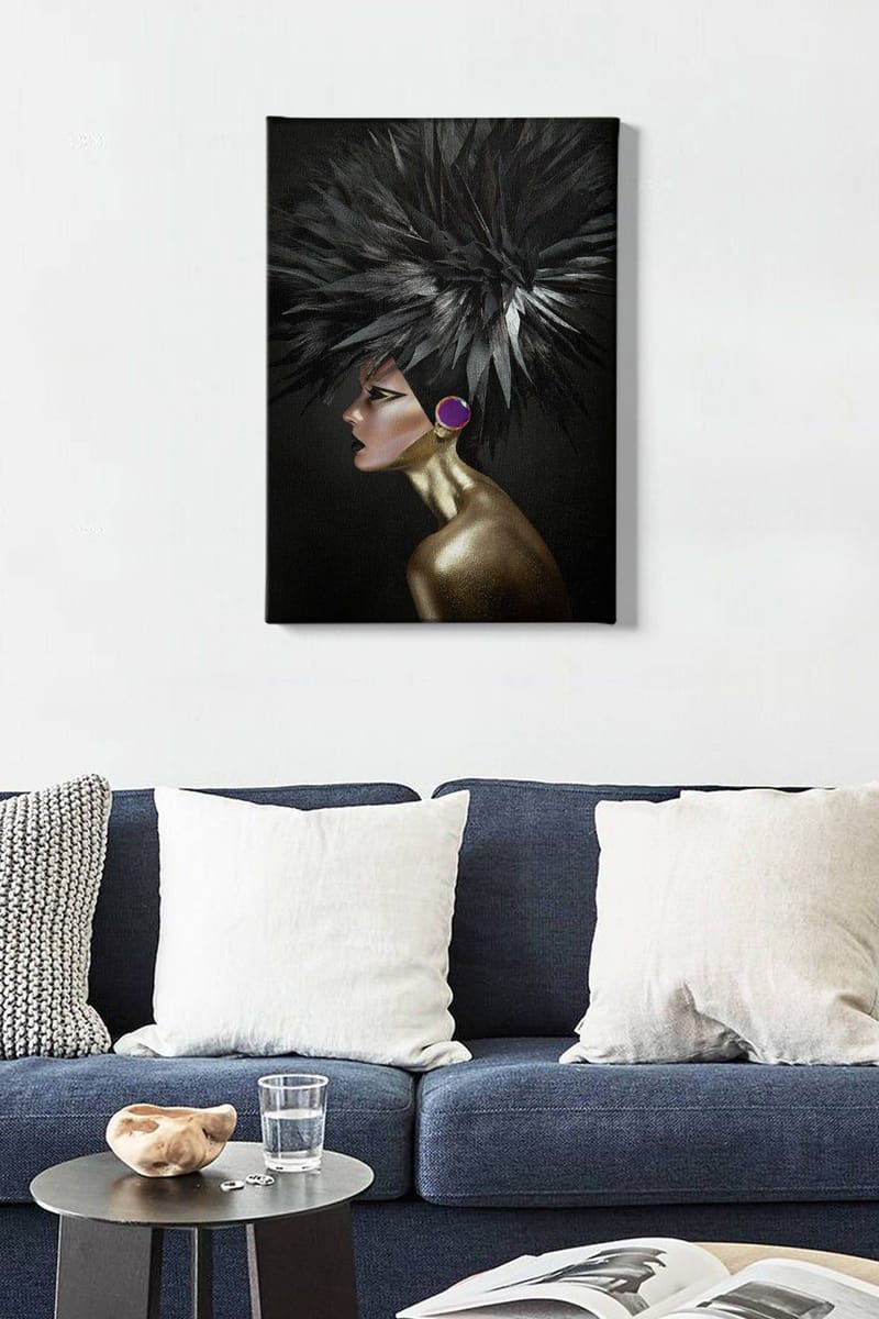 Dekorativ Canvastavla 50x70 cm - Flerfärgad - Inredning & dekor - Tavlor & konst - Canvastavla