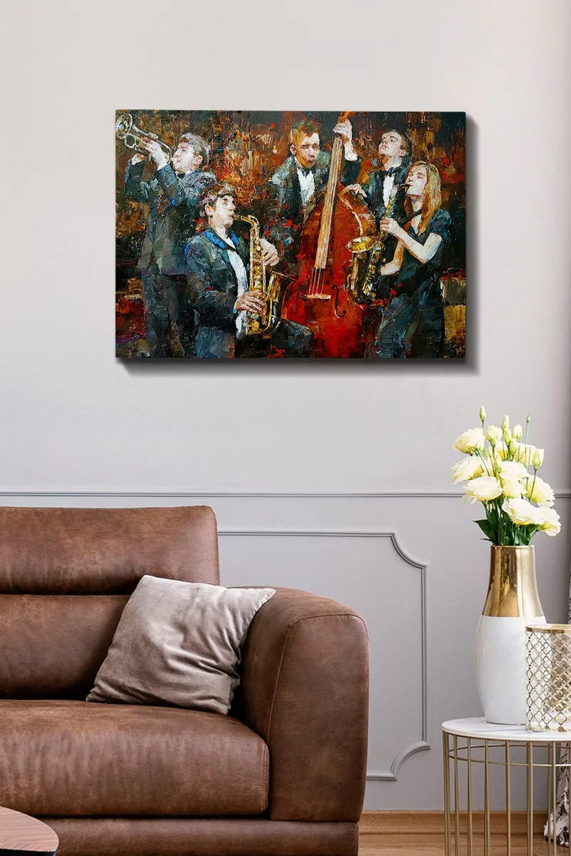 Dekorativ Canvastavla 50x70 cm - Flerfärgad - Inredning & dekor - Tavlor & konst - Canvastavla