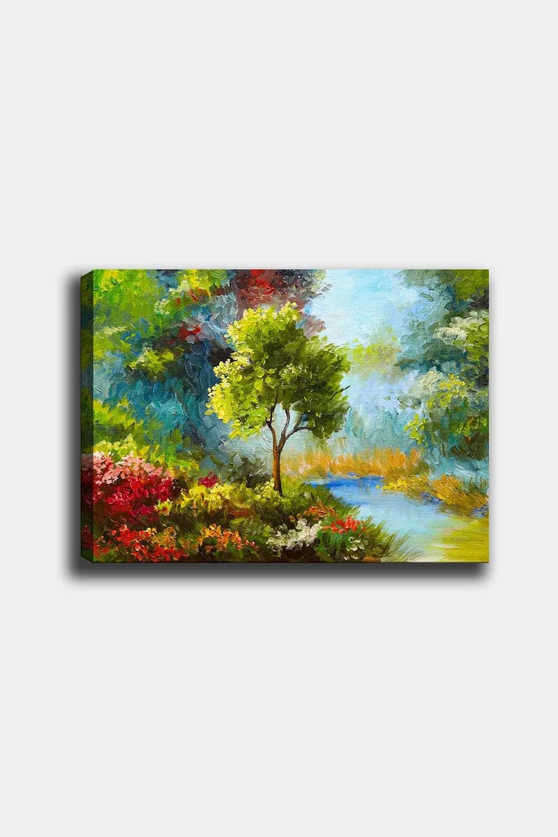 Dekorativ Canvastavla 50x70 cm - Flerfärgad - Inredning & dekor - Tavlor & konst - Canvastavla