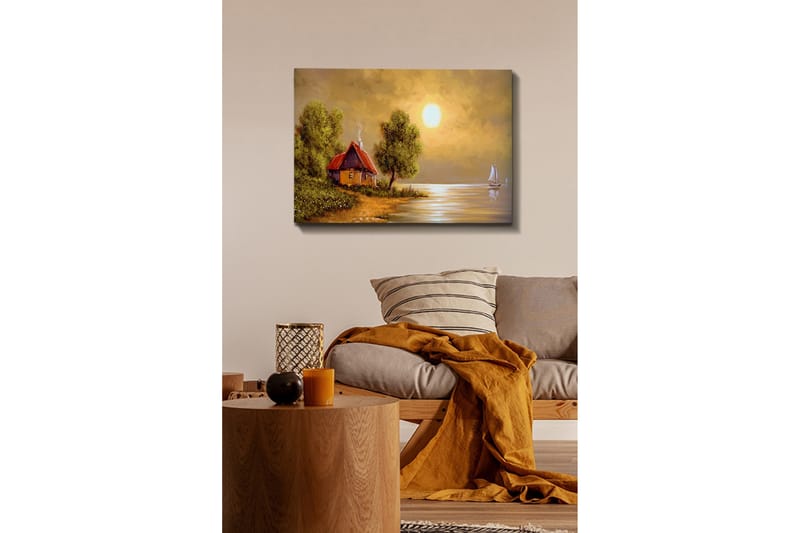 Dekorativ Canvastavla 50x70 cm - Flerfärgad - Inredning & dekor - Tavlor & konst - Canvastavla