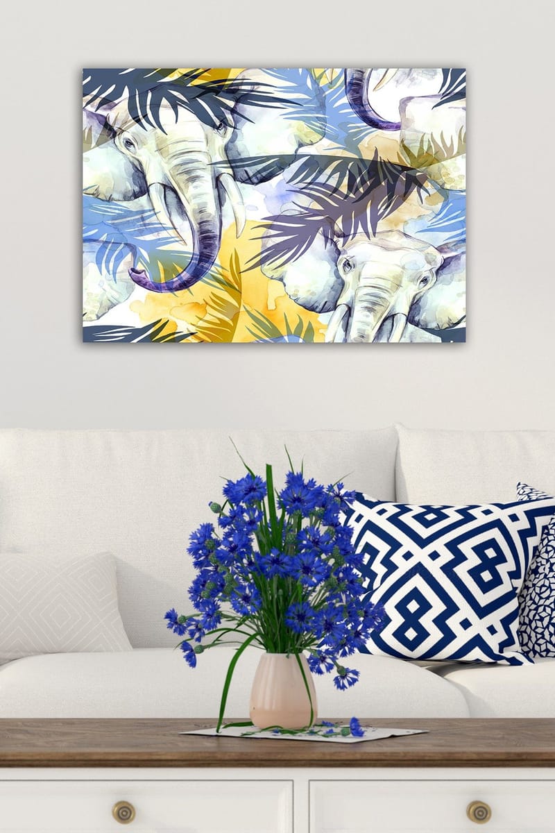 Dekorativ Canvastavla 50x70 cm - Flerfärgad - Inredning & dekor - Tavlor & konst - Canvastavla