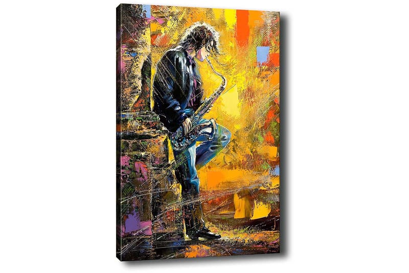 Dekorativ Canvastavla 50x70 cm - Flerfärgad - Inredning & dekor - Tavlor & konst - Canvastavla