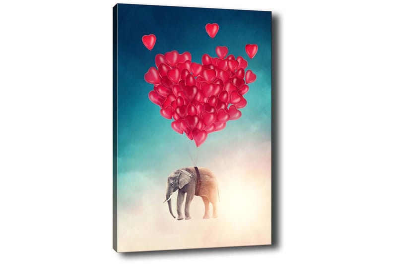 Dekorativ Canvastavla 50x70 cm - Flerfärgad - Inredning & dekor - Tavlor & konst - Canvastavla