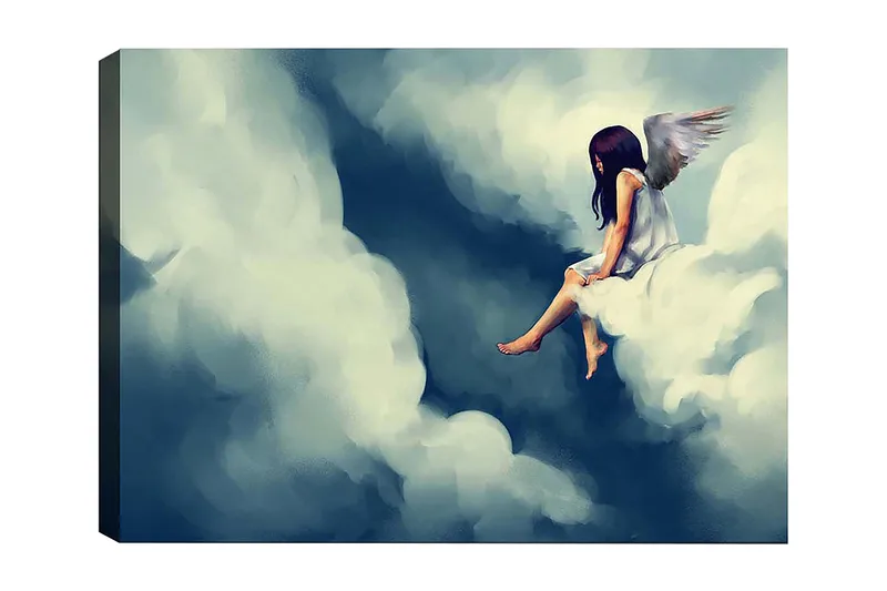 Dekorativ Canvastavla 50x70 cm, Flerfärgad