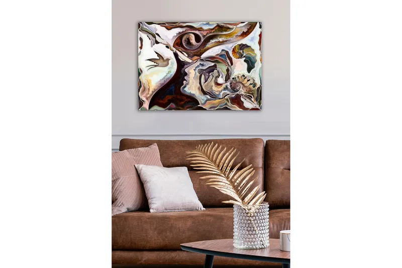 Dekorativ Canvastavla 50x70 cm, Flerfärgad