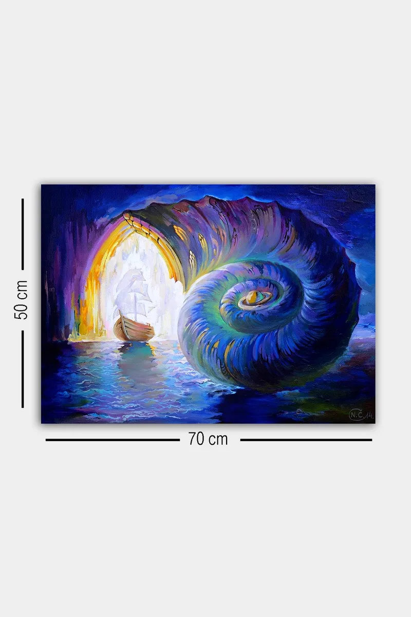 Dekorativ Canvastavla 50x70 cm - Flerfärgad - Inredning & dekor - Tavlor & konst - Canvastavla