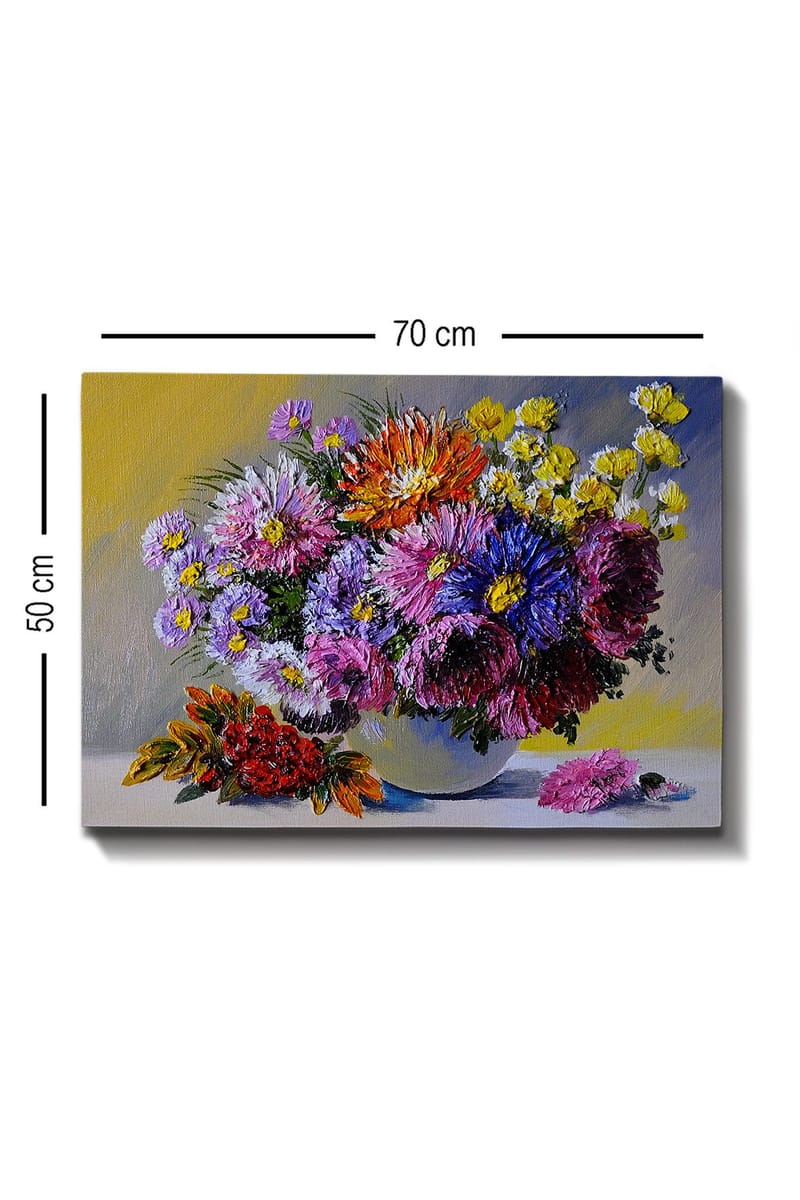 Dekorativ Canvastavla 50x70 cm - Flerfärgad - Inredning & dekor - Tavlor & konst - Canvastavla