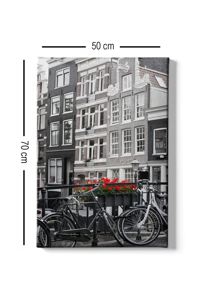 Dekorativ Canvastavla 50x70 cm - Flerfärgad - Inredning & dekor - Tavlor & konst - Canvastavla