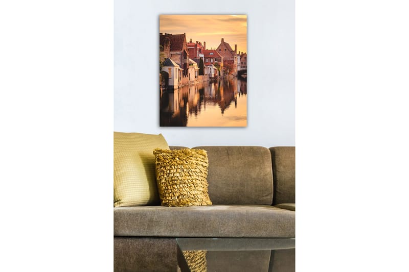 Dekorativ Canvastavla 50x70 cm - Flerfärgad - Inredning & dekor - Tavlor & konst - Canvastavla