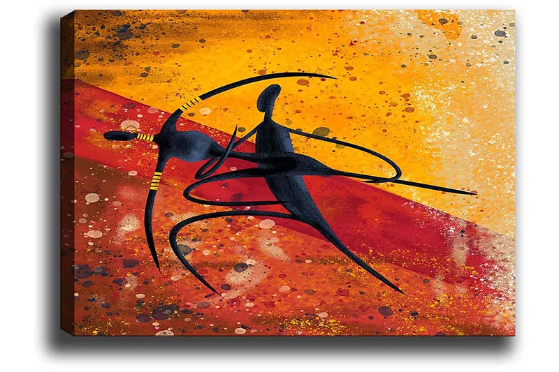 Dekorativ Canvastavla 50x70 cm - Flerfärgad - Inredning & dekor - Tavlor & konst - Canvastavla