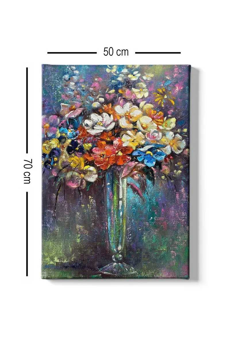 Dekorativ Canvastavla 50x70 cm - Flerfärgad - Inredning & dekor - Tavlor & konst - Canvastavla