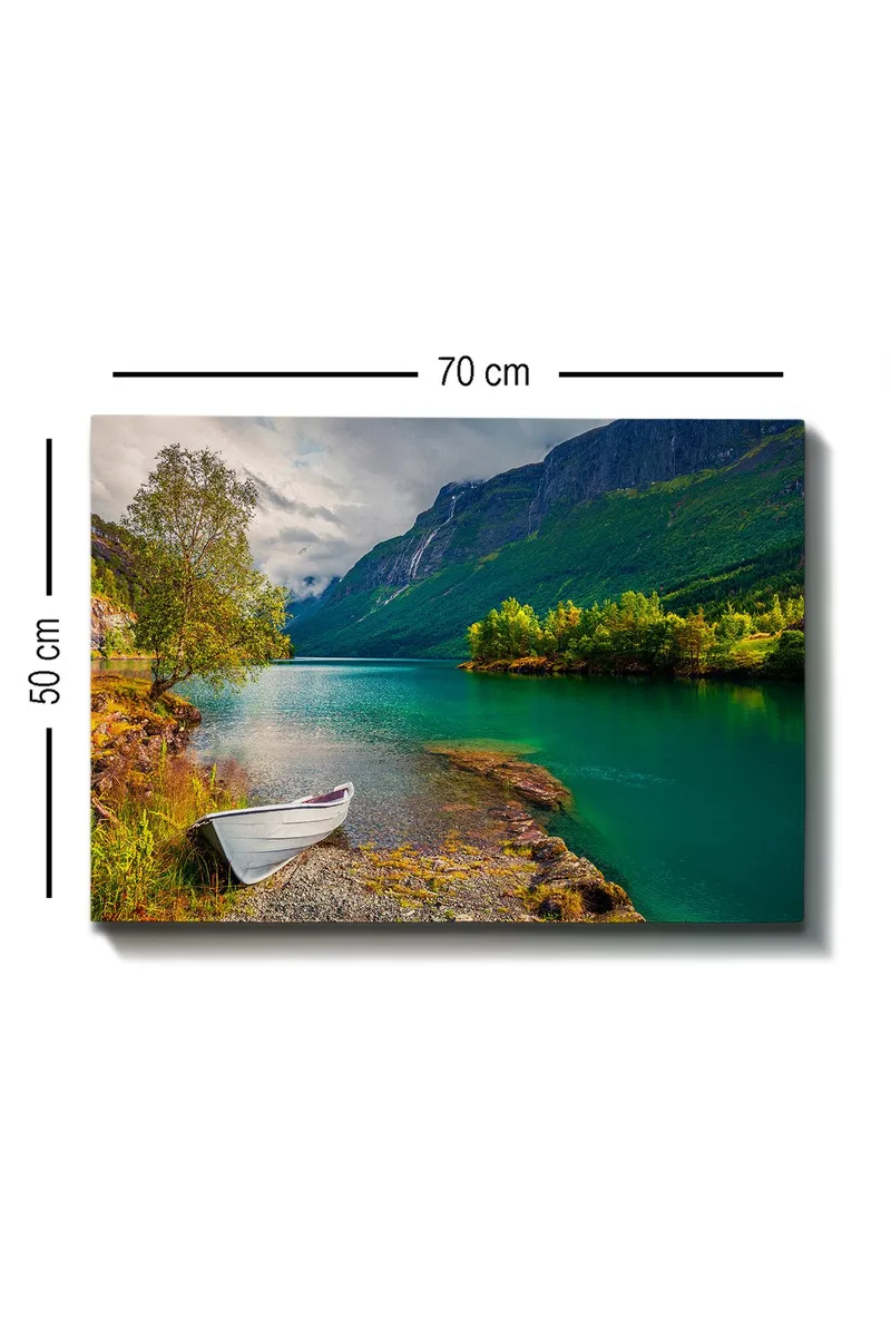 Dekorativ Canvastavla 50x70 cm - Flerfärgad - Inredning & dekor - Tavlor & konst - Canvastavla