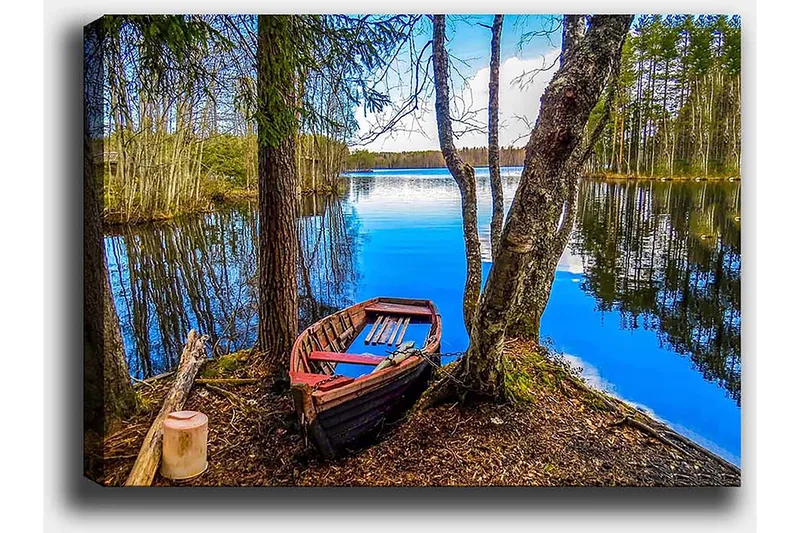 Dekorativ Canvastavla 50x70 cm - Flerfärgad - Inredning & dekor - Tavlor & konst - Canvastavla