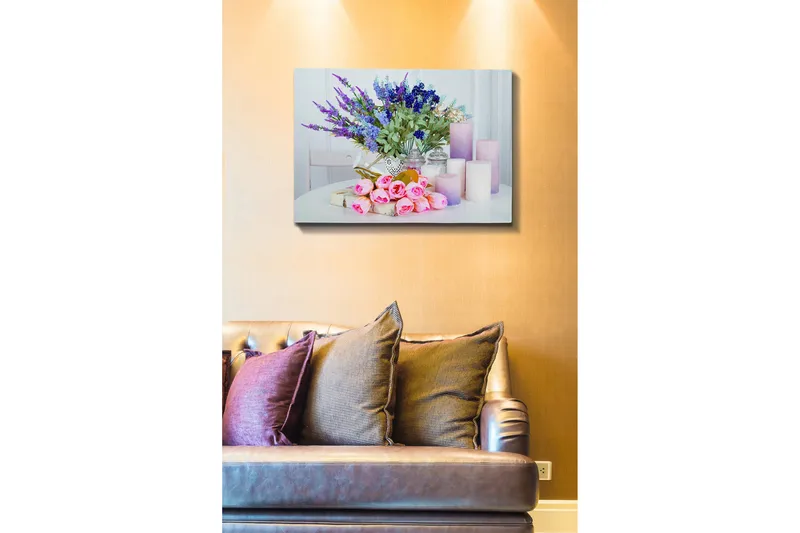 Dekorativ Canvastavla 50x70 cm - Flerfärgad - Inredning & dekor - Tavlor & konst - Canvastavla