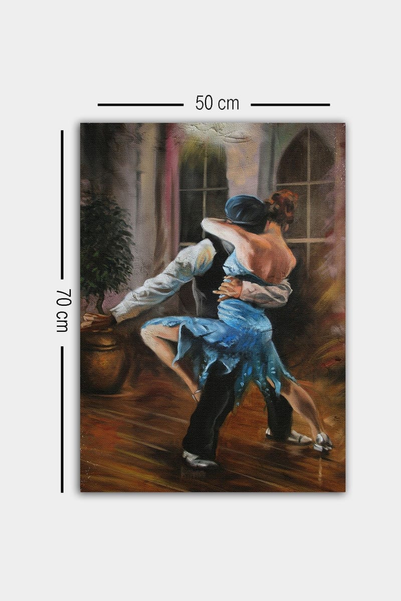 Dekorativ Canvastavla 50x70 cm - Flerfärgad - Inredning & dekor - Tavlor & konst - Canvastavla