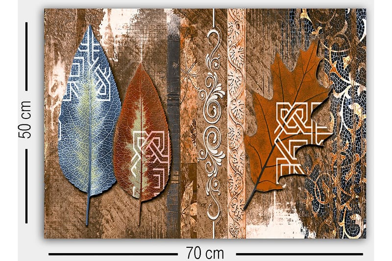Dekorativ Canvastavla 50x70 cm - Flerfärgad - Inredning & dekor - Tavlor & konst - Canvastavla