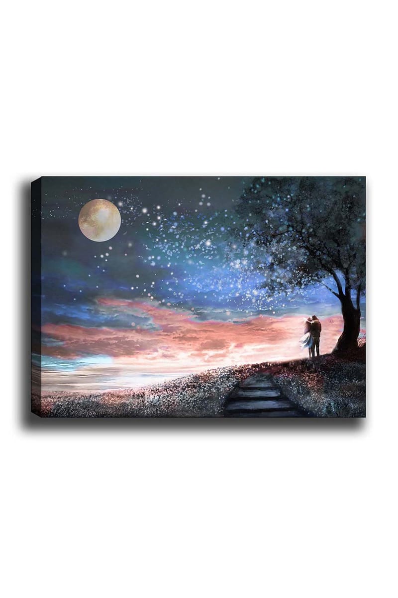 Dekorativ Canvastavla 50x70 cm, Flerfärgad