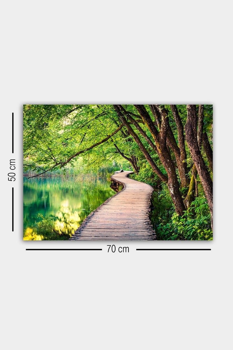 Dekorativ Canvastavla 50x70 cm - Flerfärgad - Inredning & dekor - Tavlor & konst - Canvastavla