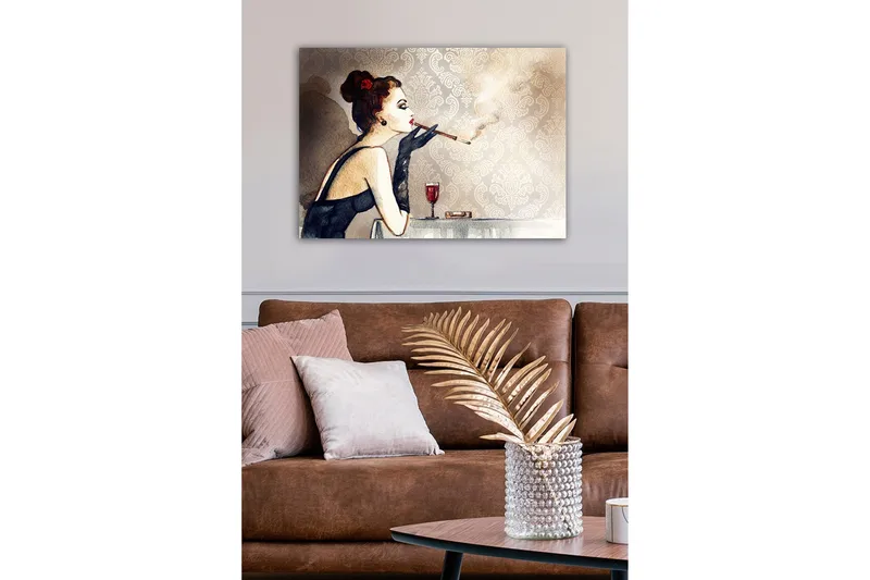 Dekorativ Canvastavla 50x70 cm - Flerfärgad - Inredning & dekor - Tavlor & konst - Canvastavla