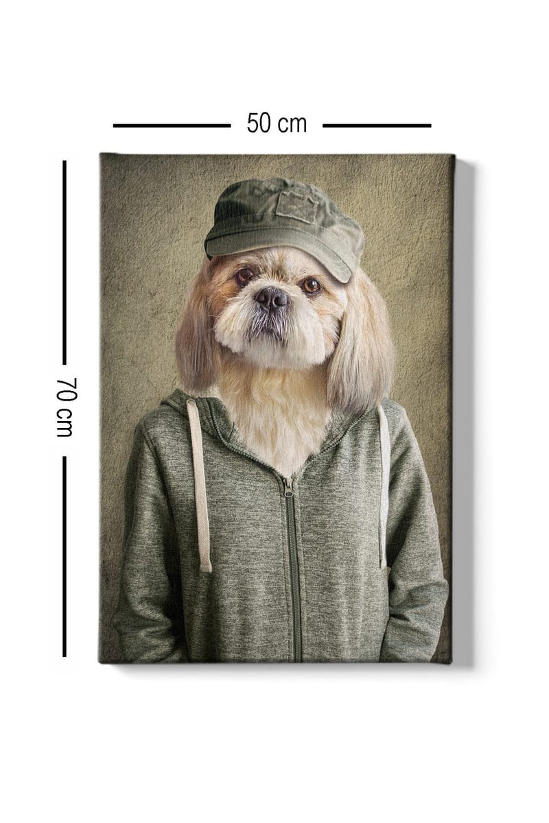 Dekorativ Canvastavla 50x70 cm - Flerfärgad - Inredning & dekor - Tavlor & konst - Canvastavla