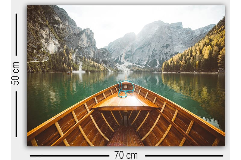 Dekorativ Canvastavla 50x70 cm - Flerfärgad - Inredning & dekor - Tavlor & konst - Canvastavla