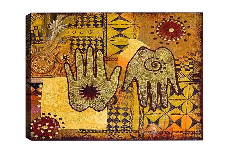 Dekorativ Canvastavla 50x70 cm, Flerfärgad