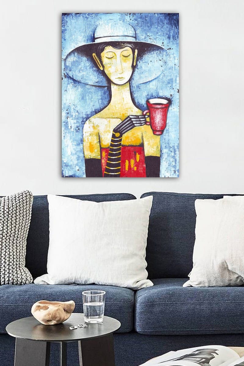 Dekorativ Canvastavla 50x70 cm - Flerfärgad - Inredning & dekor - Tavlor & konst - Canvastavla