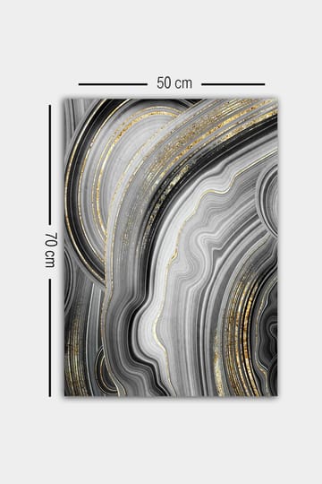 Dekorativ Canvastavla 50x70 cm - Flerfärgad - Inredning & dekor - Tavlor & konst - Canvastavla