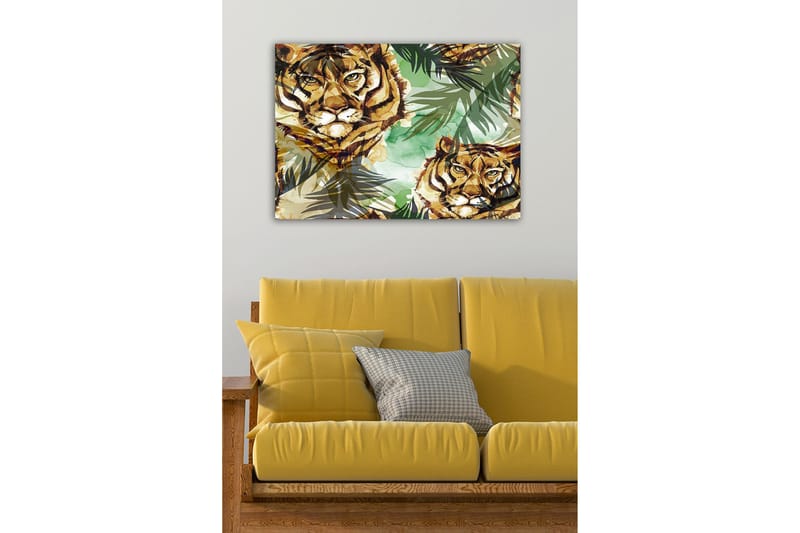 Dekorativ Canvastavla 50x70 cm - Flerfärgad - Inredning & dekor - Tavlor & konst - Canvastavla