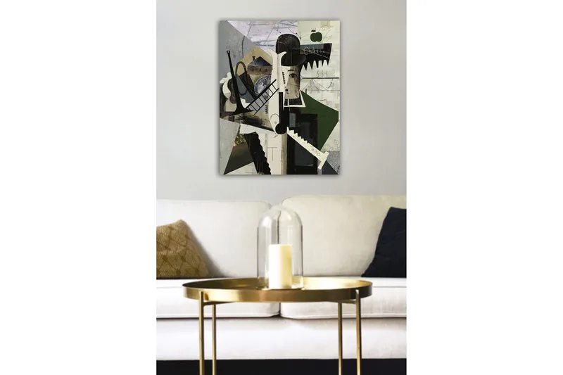 Dekorativ Canvastavla 50x70 cm - Flerfärgad - Inredning & dekor - Tavlor & konst - Canvastavla