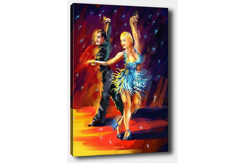 Dekorativ Canvastavla 50x70 cm - Flerfärgad - Inredning & dekor - Tavlor & konst - Canvastavla