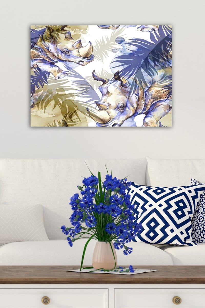 Dekorativ Canvastavla 50x70 cm - Flerfärgad - Inredning & dekor - Tavlor & konst - Canvastavla