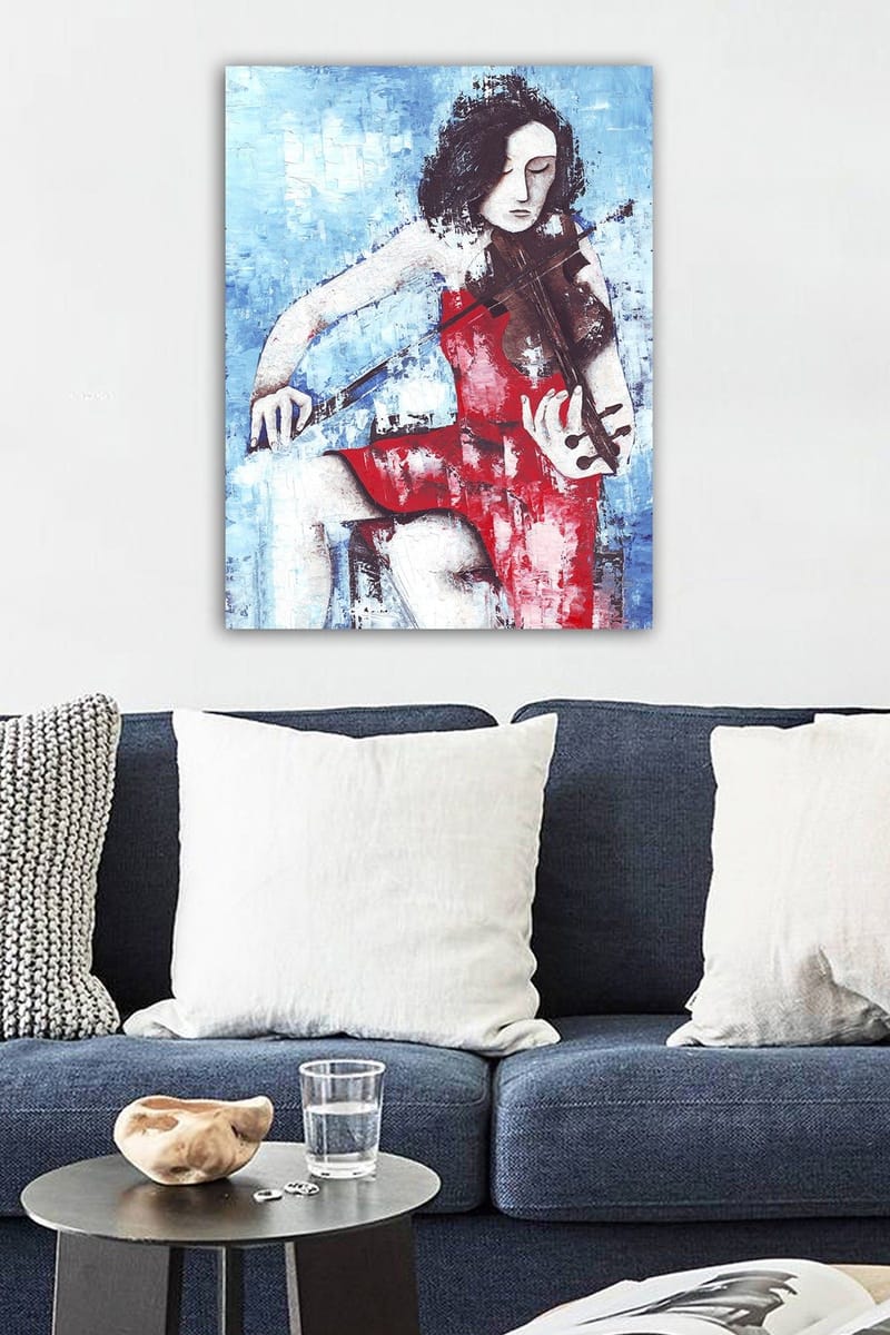 Dekorativ Canvastavla 50x70 cm - Flerfärgad - Inredning & dekor - Tavlor & konst - Canvastavla