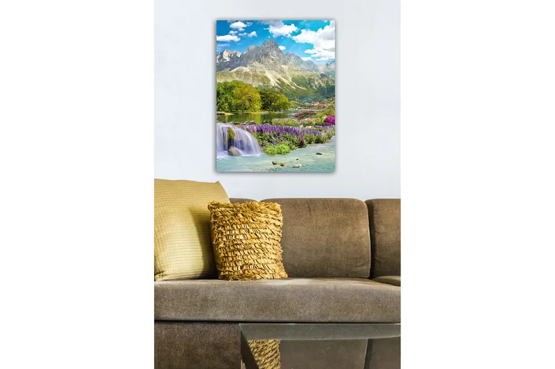 Dekorativ Canvastavla 50x70 cm - Flerfärgad - Inredning & dekor - Tavlor & konst - Canvastavla