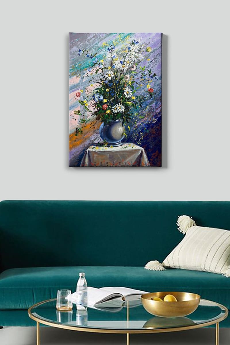 Dekorativ Canvastavla 50x70 cm - Flerfärgad - Inredning & dekor - Tavlor & konst - Canvastavla