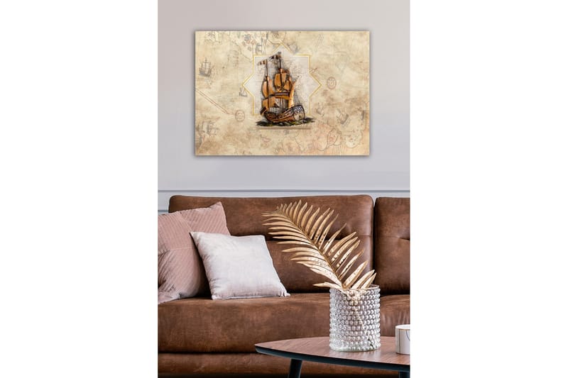 Dekorativ Canvastavla 50x70 cm - Flerfärgad - Inredning & dekor - Tavlor & konst - Canvastavla