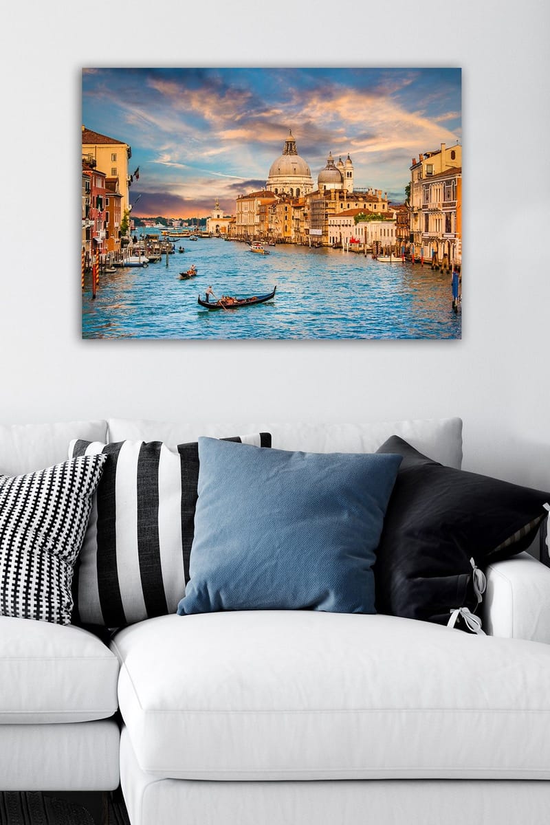 Dekorativ Canvastavla 50x70 cm - Flerfärgad - Inredning & dekor - Tavlor & konst - Canvastavla