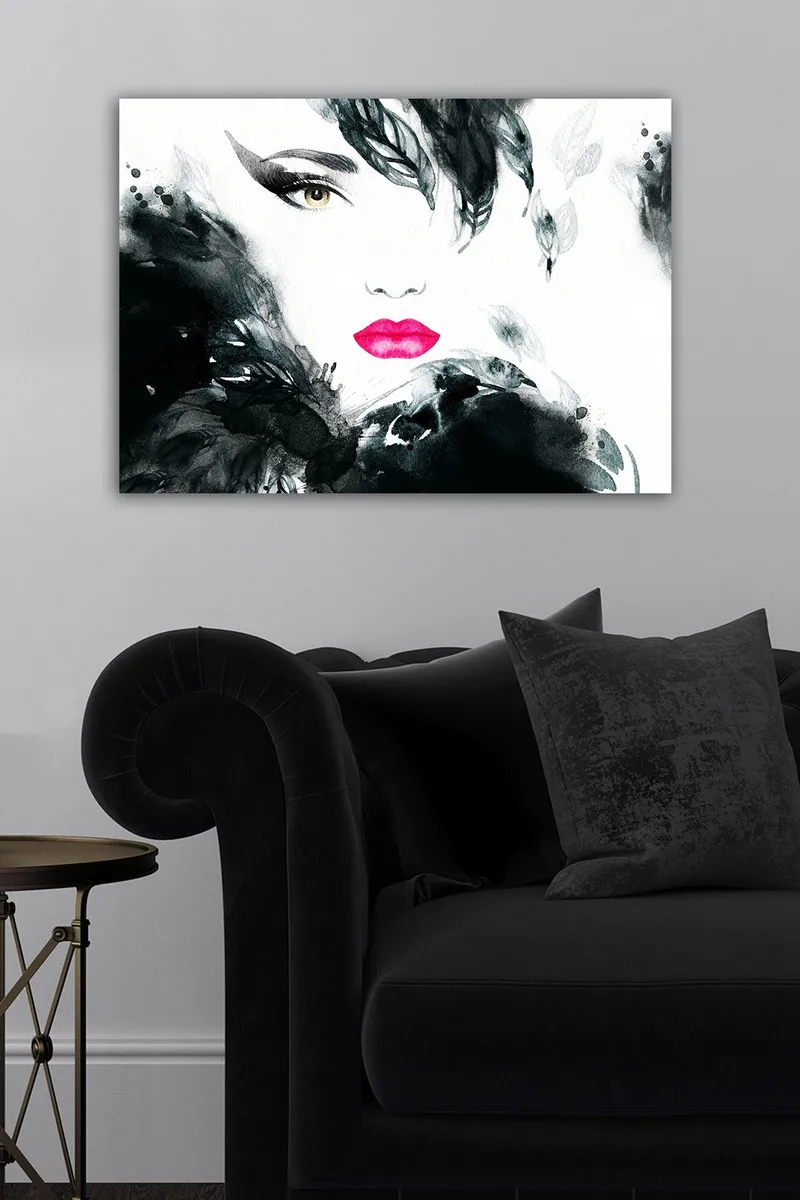 Dekorativ Canvastavla 50x70 cm - Flerfärgad - Inredning & dekor - Tavlor & konst - Canvastavla